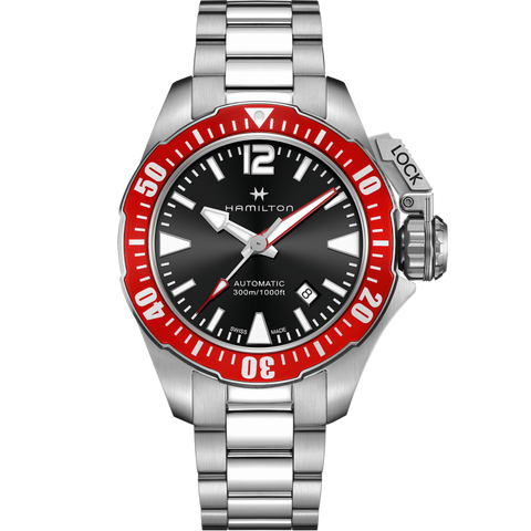 Hamilton H77725135 Watch - Khaki ネイビー OPENWATER AUTO