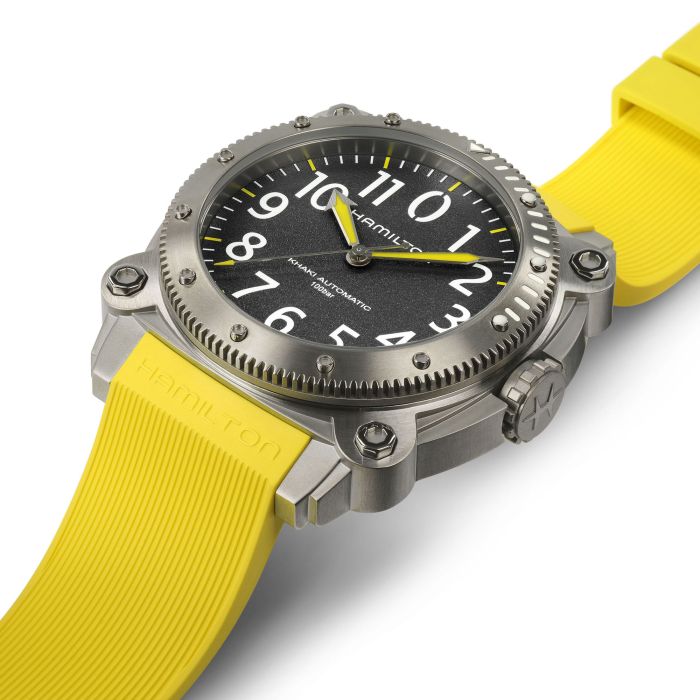 Hamilton H78535380 Watch - Khaki ネイビー BeLOWZERO Auto TITANIUM (Image 6)