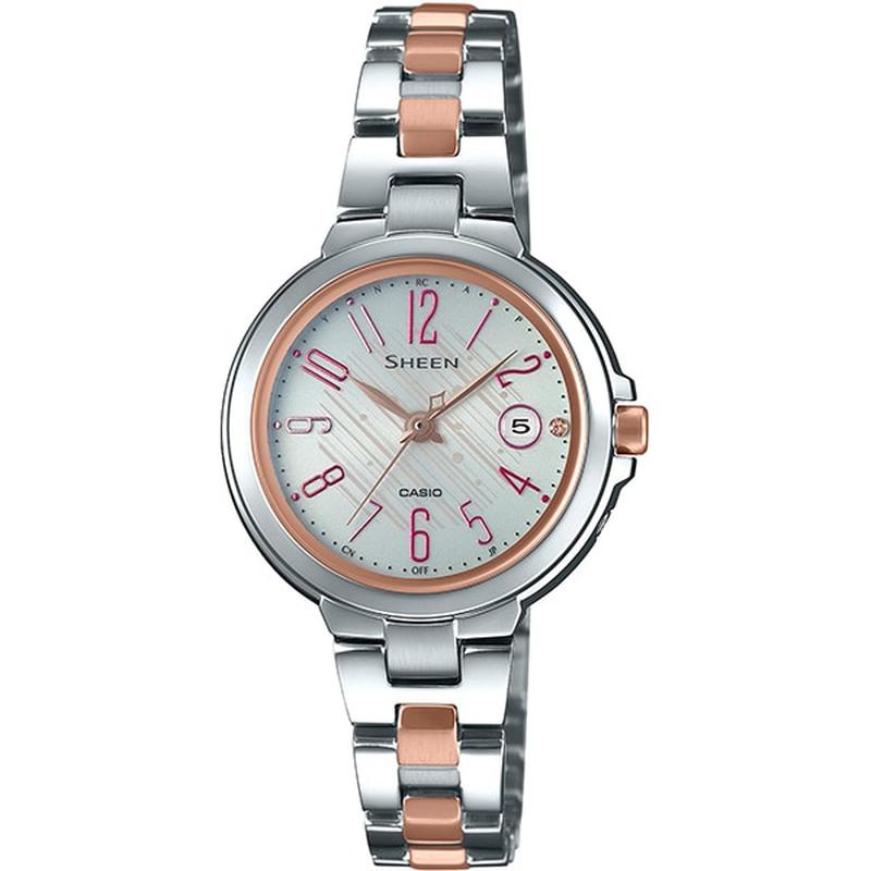 CASIO SHW-5100DSG-7AJF Watch - SHEEN Radio Controlled Ladies Model Bicolor