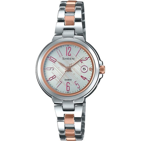 CASIO SHW-5100DSG-7AJF Watch - SHEEN Radio Controlled Ladies Model Bicolor