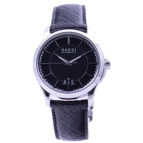 GUCCI G-Timeless 2-Year Warranty YA126430 Black [Parallel Import]