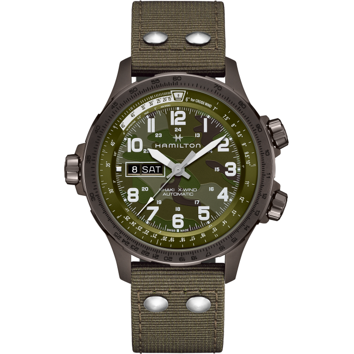 Hamilton H77775960 Watch - Khaki Aviation X-Wind Auto