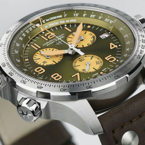 Hamilton H77932560 Watch - Khaki Aviation X-Wind GMT Chrono Quartz (Image 5)