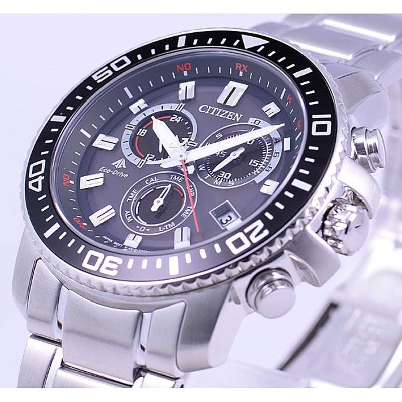 CITIZEN PMP56-3051 Watch - Men's Eco-Drive Watch - Stainless Steel Band (Image 2)