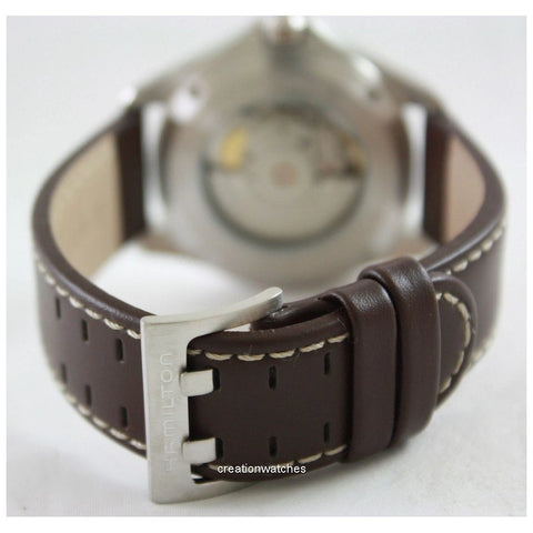 Hamilton H64615555 Watch - Khaki Aviation Pilot Day Date Auto (Image 4)
