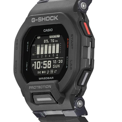 CASIO GBD-200-1JF Watch - Men's G-SHOCK 20-Bar Water Resistant G-SQUAD (Image 3)