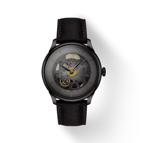 TISSOT T139.836.36.441.00 Swiss Automatic Chronograph Sapphire Crystal Leather Strap Water Resistant