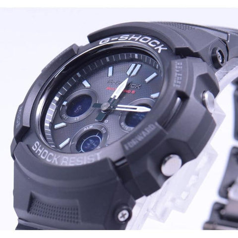 CASIO AWG-M100SBC-1AJF Watch - Men's G-SHOCK BASIC AWG-M100 Series Digital Analog Radio Solar (Image 2)