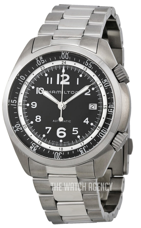 Hamilton H76455133 Watch - Khaki Aviation Pilot Pioneer Auto (Image 4)