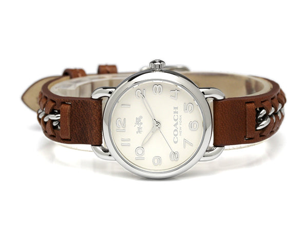COACH 14502411 Watch - COACH DELANCEY 2-Year Warranty [Parallel Import] Silver - Stylish & Durable Handbag