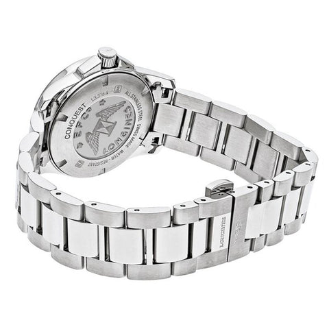 Longines Conquest 2-Year Warranty Silver L3.376.4.16.6 [Parallel Import]