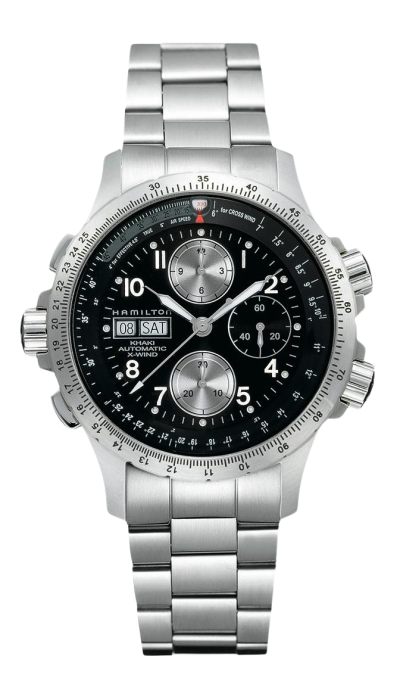 Hamilton H77616133 Watch - Khaki Aviation X-Wind Auto Chrono