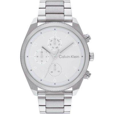 CALVIN KLEIN 25200356 Watch - Calvin Klein IMPACT Men's White Wristwatch - Stylish Timepiece for Every Occasion