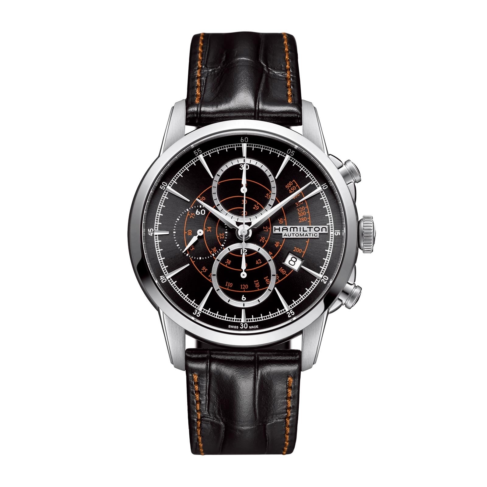 Hamilton H40656731 Watch - American Classic RailRoad Auto Chrono