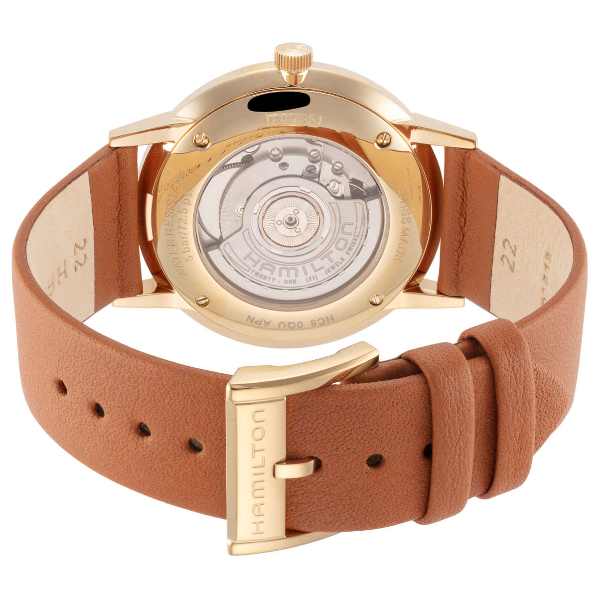Hamilton H38735501 Watch - American Classic Intra-Matic Auto (Image 2)