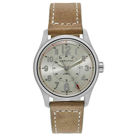 Hamilton H70365983 Watch - Khaki Field Khaki Officer Auto
