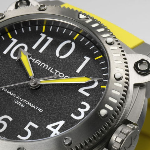 Hamilton H78535380 Watch - Khaki ネイビー BeLOWZERO Auto TITANIUM (Image 3)