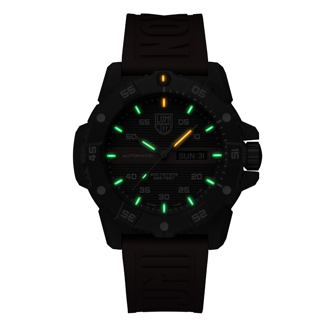 Luminox 3876.RB Watch - MASTER CARBON SEAL AUTOMATIC 3860 SERIES (Image 3)
