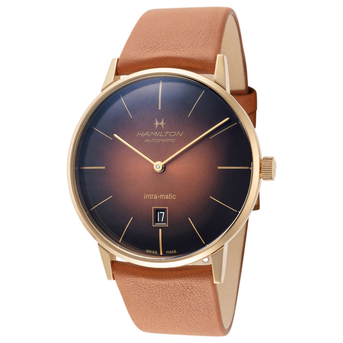 Hamilton H38735501 Watch - American Classic Intra-Matic Auto
