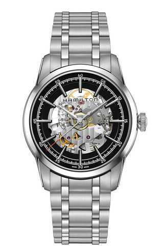 Hamilton H40655131 Watch - American Classic RailRoad Skeleton Auto (Image 4)