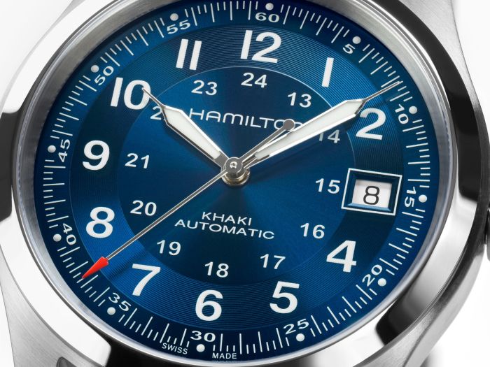 Hamilton H70455140 Watch - Khaki Field Auto 38 mm (Image 3)