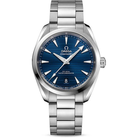 OMEGA 220.10.38.20.03.001 Watch - Seamaster Aqua Terra 5-Year Warranty Blue [Parallel Import]