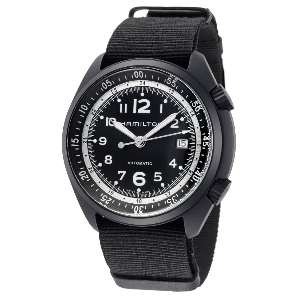Hamilton H80485835 Watch - Khaki Aviation Pilot Pioneer Aluminium Auto (Image 2)