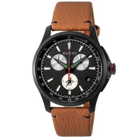 GUCCI G-Timeless 2-Year Warranty YA126271 Black [Parallel Import]