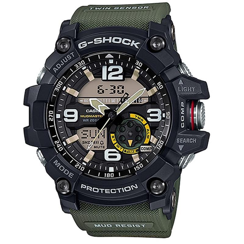 CASIO GG-1000-1A3JF Watch - Men's MUDMASTER Twin Sensor