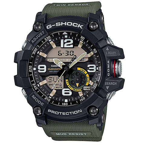 CASIO GG-1000-1A3JF Watch - Men's MUDMASTER Twin Sensor