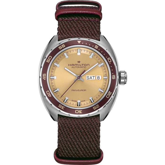 Hamilton H35435820 Watch - American Classic Pan Europ Day Date Auto (Image 3)