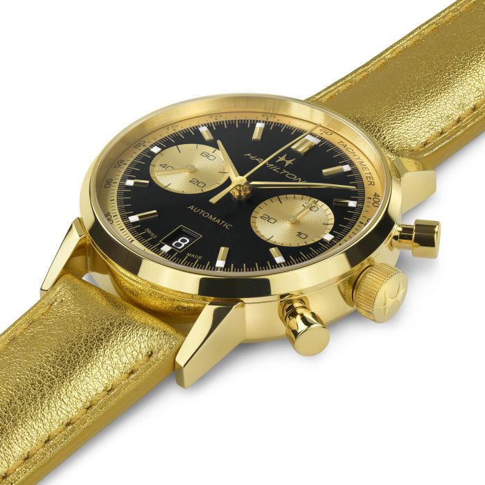 Hamilton H38436830 Watch - American Classic Intra-Matic Auto Chrono【HAMILTON X JANIE BRYANT Capsule Collection】 (Image 2)