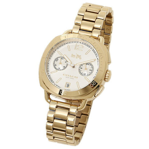 COACH 14502603 Watch - TATUM Silver Watch with 2 Year Warranty, Elegant Design, Water Resistant, Perfect for Everyday Wear