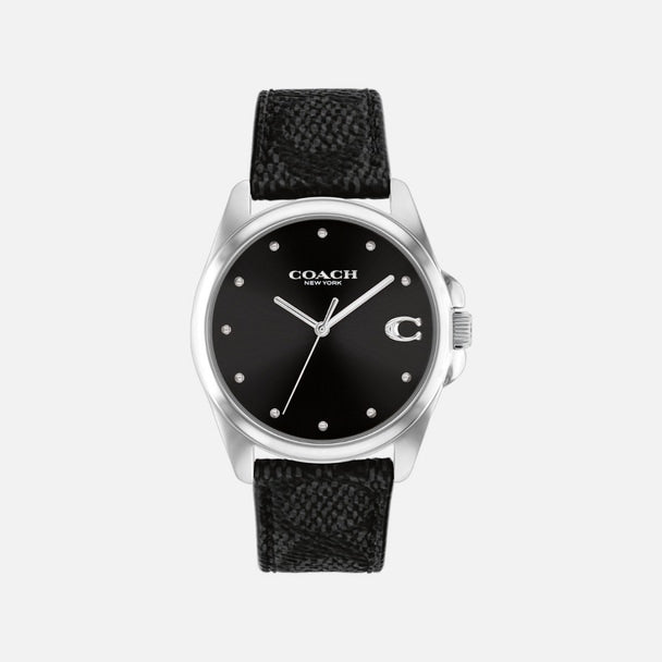 COACH 14504112 Watch - COACH GREYSON 2-Year Warranty [Parallel Import] Black Handbag - Stylish & Durable