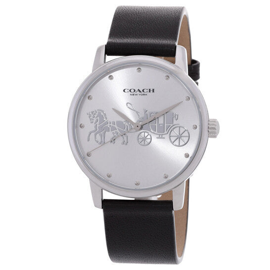COACH 14503494 Watch - GRAND 2-Year Warranty Silver [Parallel Import]