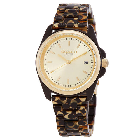 COACH 14504187 Watch - COACH GREYSON 2-Year Warranty Gold - Premium Quality Parallel Import Handbag