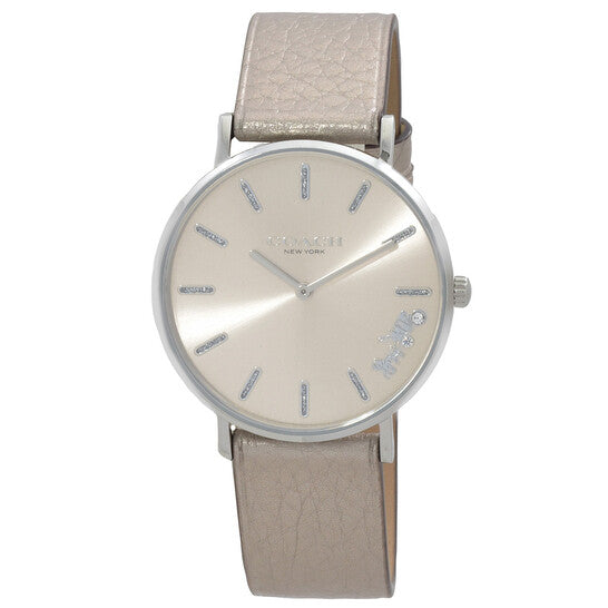 COACH 14503853 Watch - Perry Gold Watch with 2 Year Warranty Elegant Design Water Resistant Luxury Timepiece