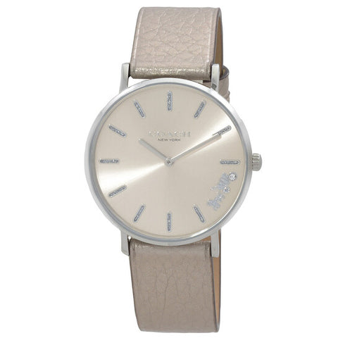 COACH 14503853 Watch - Perry Gold Watch with 2 Year Warranty Elegant Design Water Resistant Luxury Timepiece