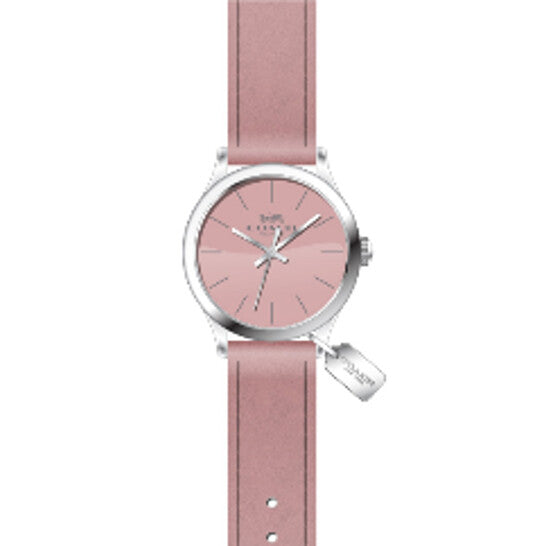 COACH 14502935 Watch - Ruby Pink Handbag with 2 Year Warranty Stylish Design Durable Material Perfect for Everyday Use