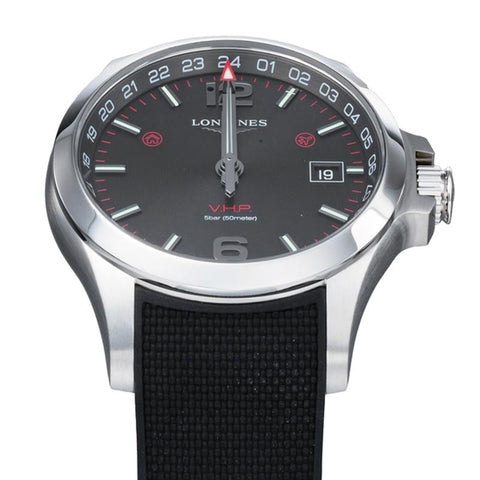 Longines Conquest V.H.P. [Conquest V.H.P.] 2-Year Warranty Black L3.728.4.56.9 [Parallel Import]