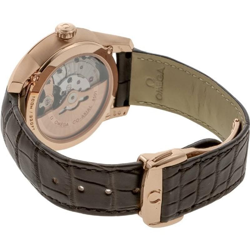 OMEGA 431.53.41.22.13.001 Watch - De Ville Brown Parallel Import 5-Year Warranty (Image 2)