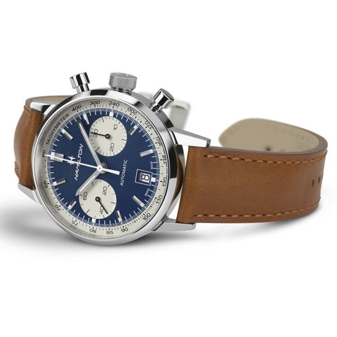 Hamilton H38416541 Watch - American Classic Intra-Matic Auto Chrono (Image 5)