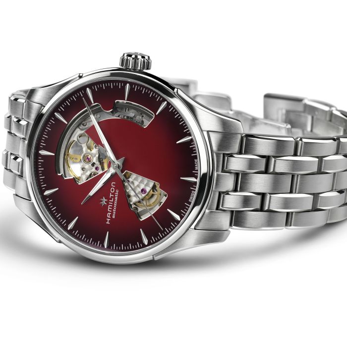 Hamilton H32675170 Watch - Jazzmaster Open Heart Auto (Image 4)