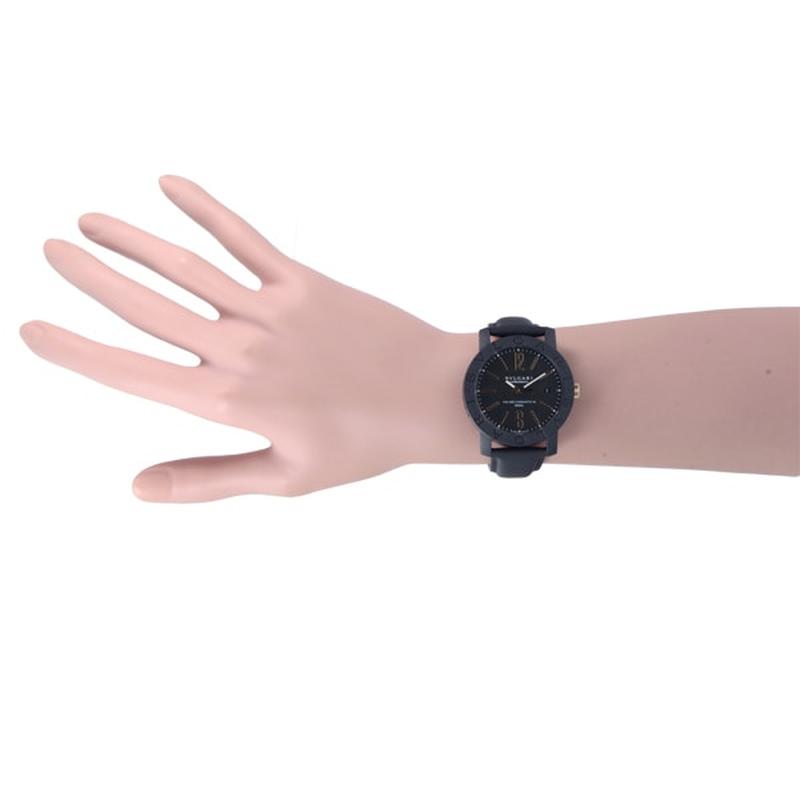 BVLGARI BBP40BCGLD Watch - Men's BVLGARI BVLGARI Black Parallel Import (Image 5)