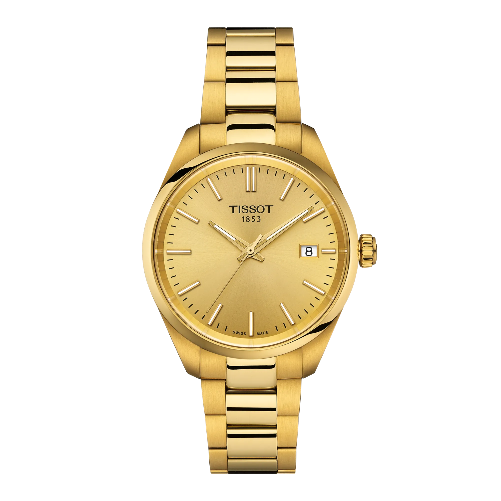 TISSOT T150.210.33.021.00 Watch - Elegant Swiss Design Stainless Steel Case Water Resistant Quartz Movement (Image 5)