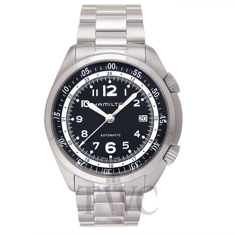 Hamilton H76455133 Watch - Khaki Aviation Pilot Pioneer Auto
