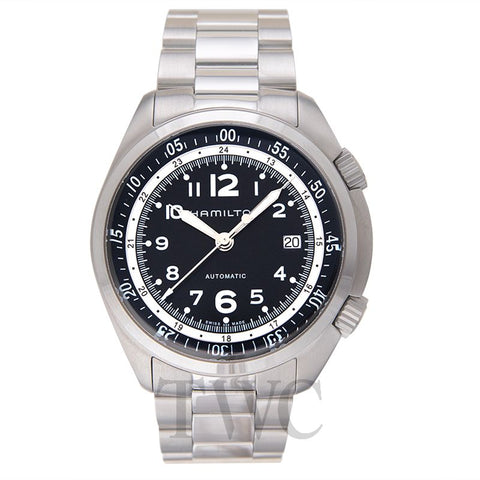Hamilton H76455133 Watch - Khaki Aviation Pilot Pioneer Auto