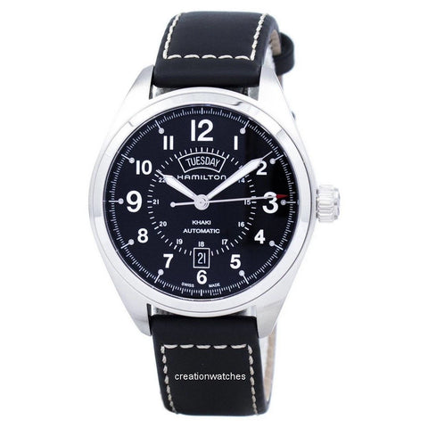 Hamilton H70505733 Watch - Khaki Field Day Date Auto
