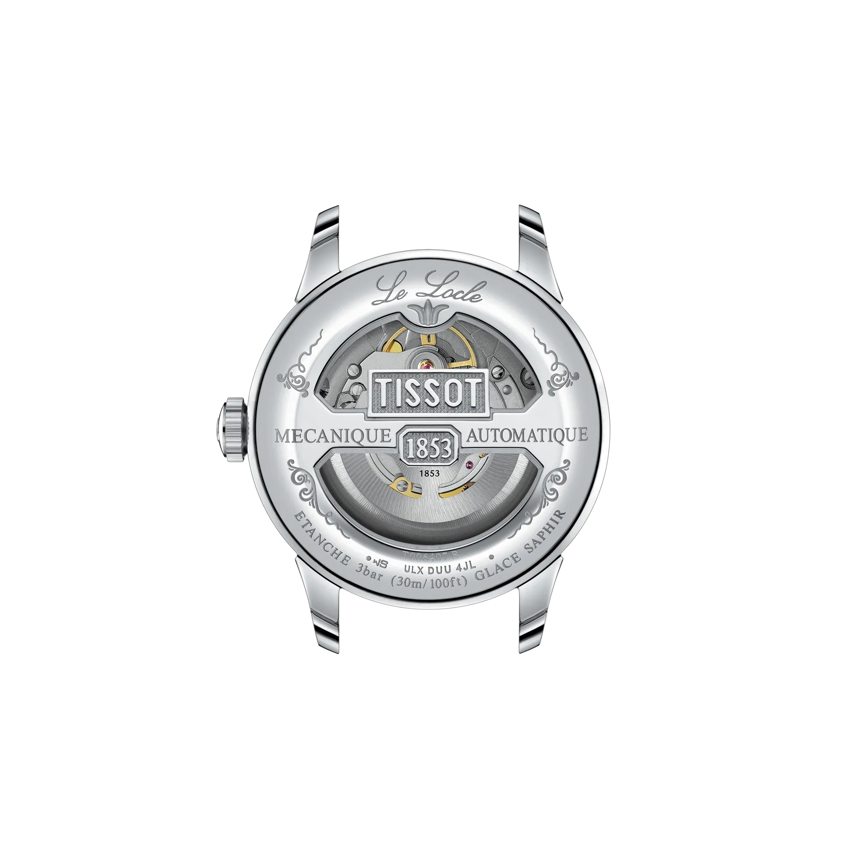 TISSOT T006.407.11.033.03 Watch - Swiss Automatic Movement Stainless Steel Case Water Resistant Elegant Design (Image 8)