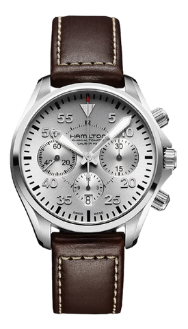 Hamilton H64666555 Watch - Khaki Aviation Khaki Pilot Auto Chrono (Image 9)